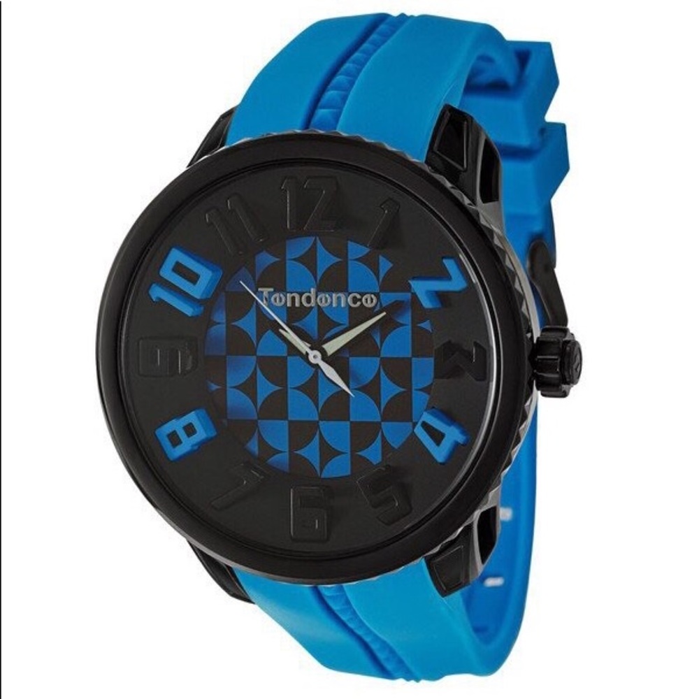 Tendence 'Gulliver Hydrogen' Blue Quartz Watch